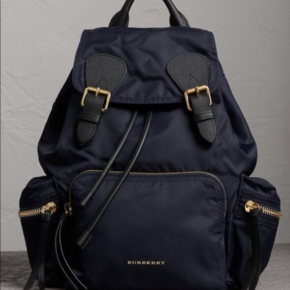 burberry backpack navy
